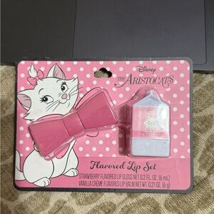 Disney Aristocats Pink and White Lip Set